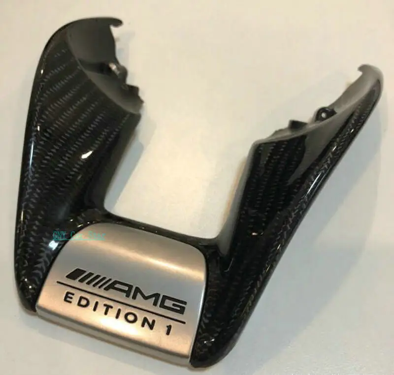 

100% Real Carbon Fiber Steering Wheel Lower Trims Cover For Mercedes-benz AMG