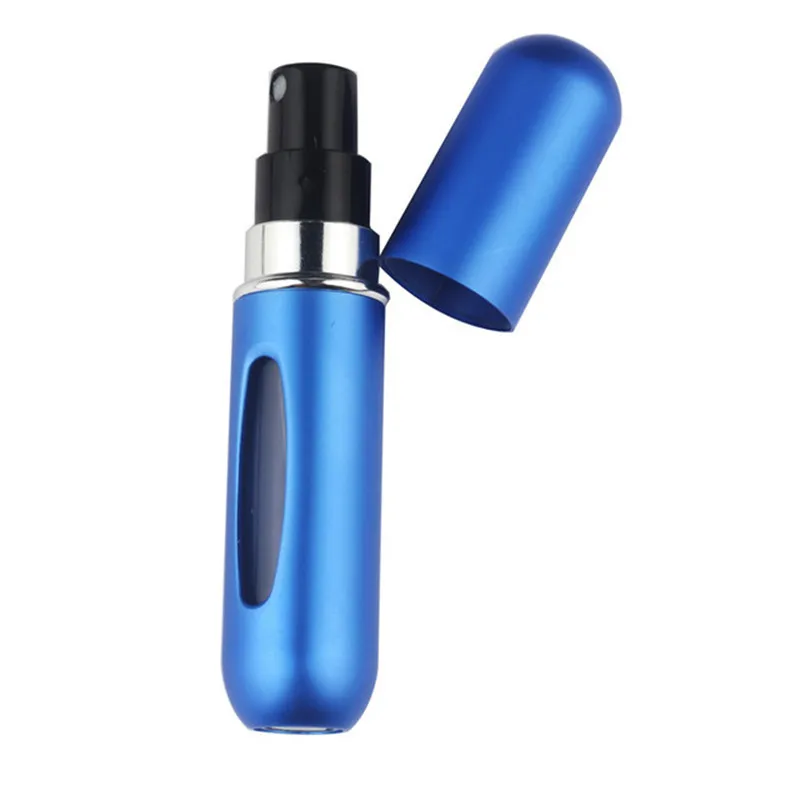 Fashion Mini Refillable Perfume Bottle Canned Air Spray Bottom Pump Perfume Atomization for Travel 5ml Travel needs - Цвет: HLYHTHT005-6