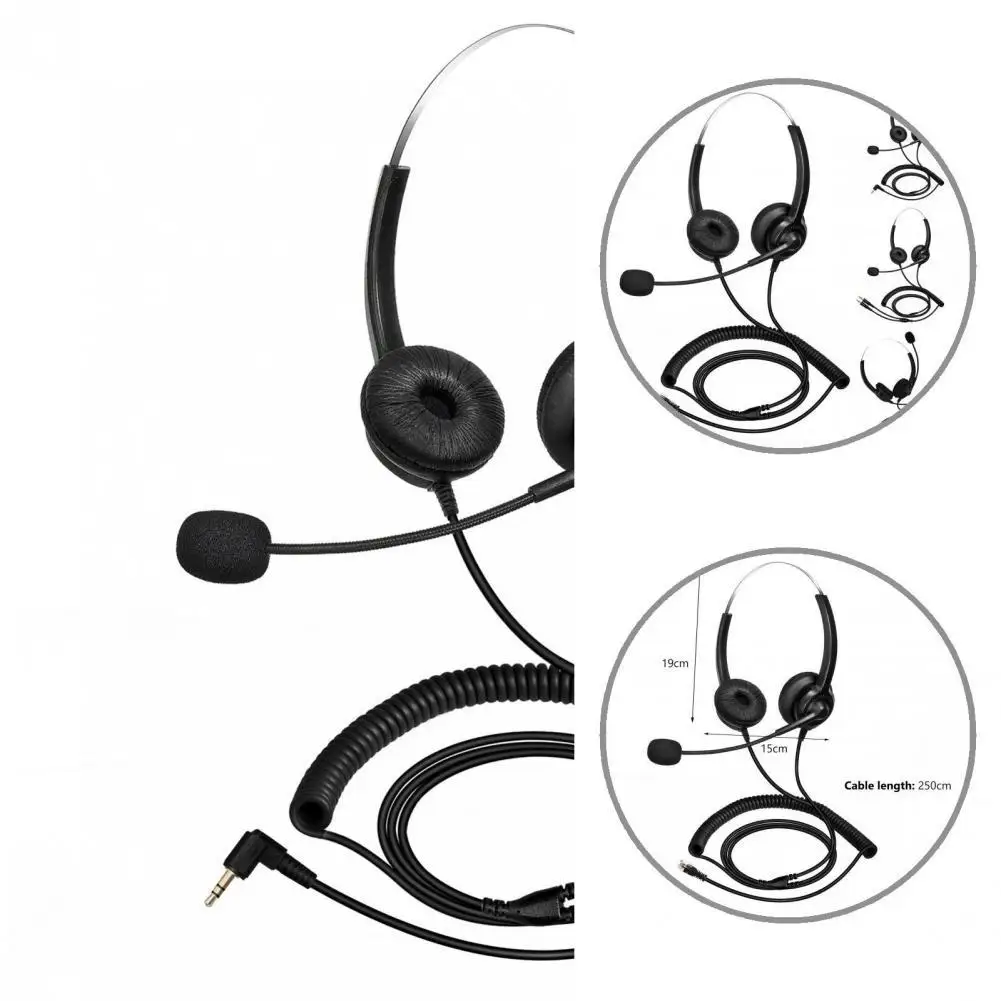 

Wide Compatibility with Mic Noise Reduction Earpieces for Customer Service