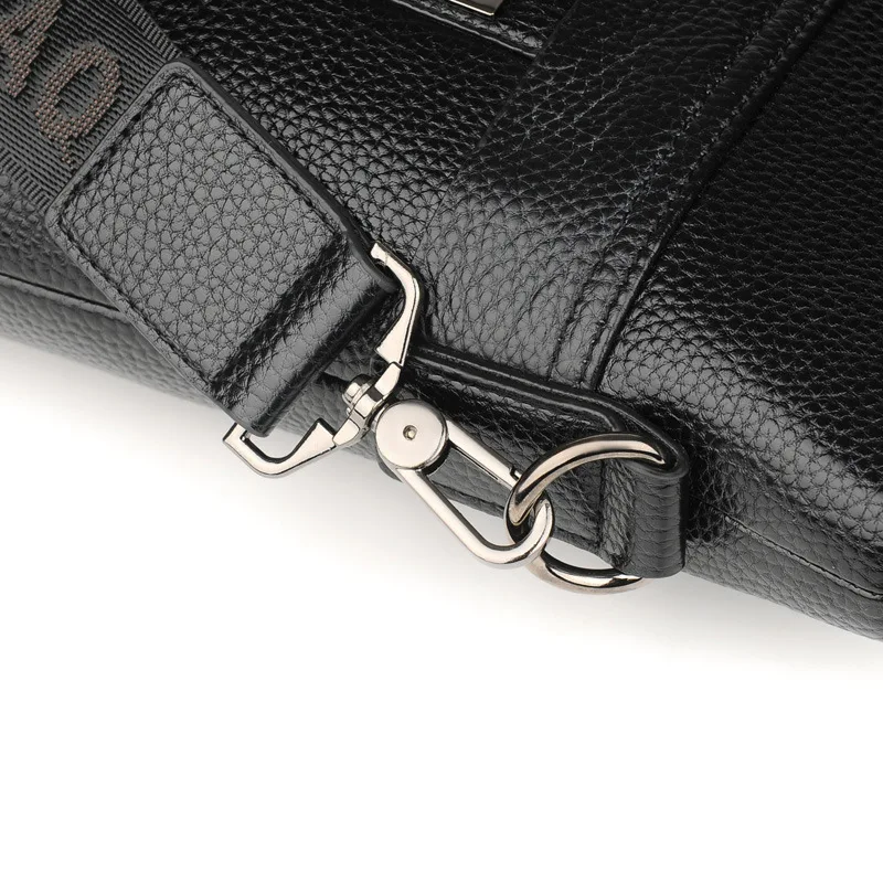 

Men' s Business Briefcase New Design PU Leather Computer Laptop Handbag Casual Shoulder Bag Messenger Bag Male Travel Bag