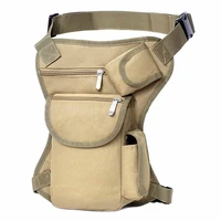 multifunction tactical drop leg bag thigh bag utility waist belt pouch outdoor recreation hunting hiking