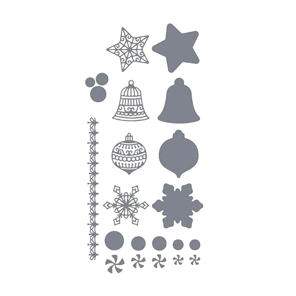 

Рождественская металлическая фотоформа для фотографий