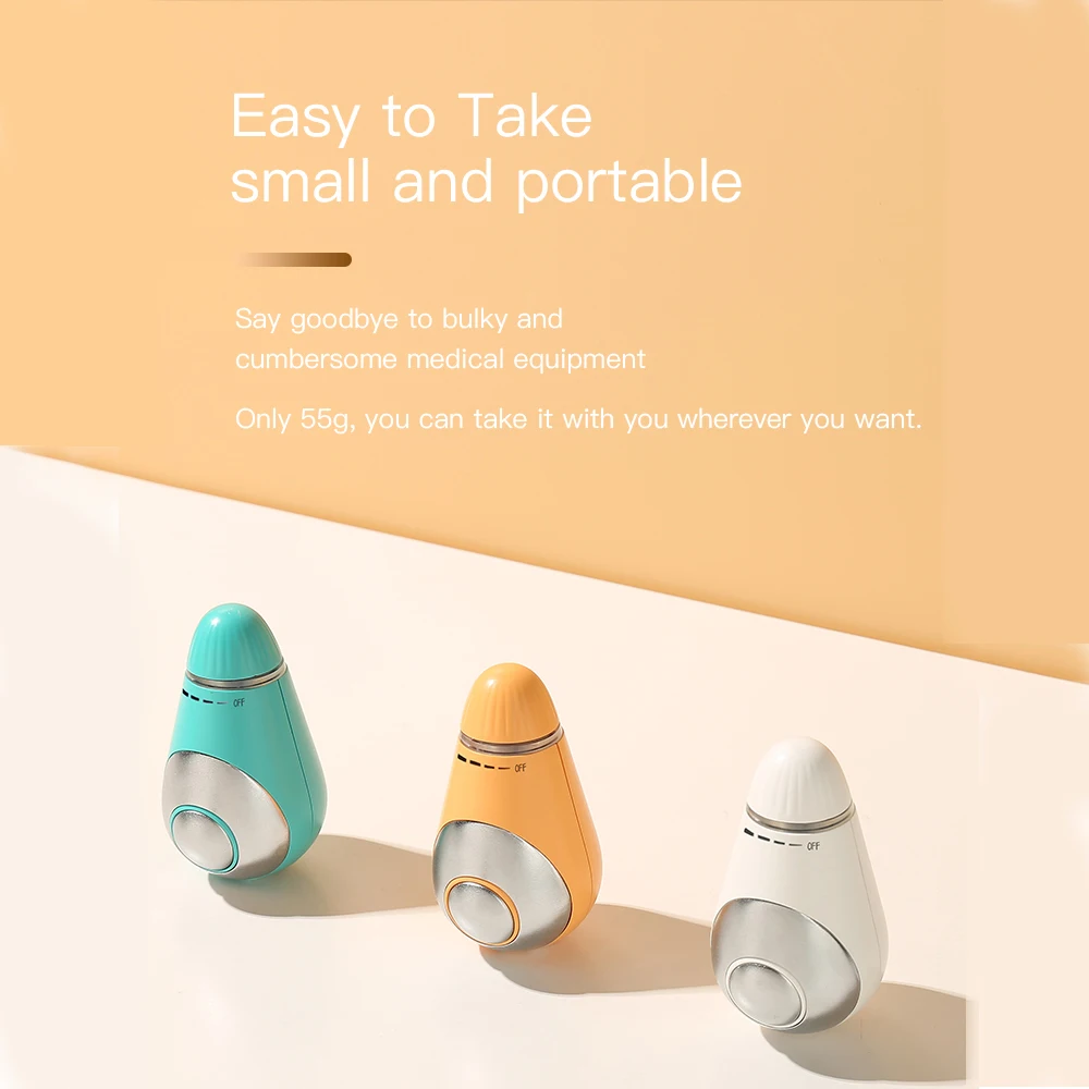 

USB Charging Microcurrent Pulse Massage Sleep Aid for Insomnia Anxiety Mini Handheld Portable Physiotherapy Designed Massager