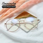 Очки iboode с милой пандой для близорукости для студенток, очки с защитой от сисветильник, женская оправа