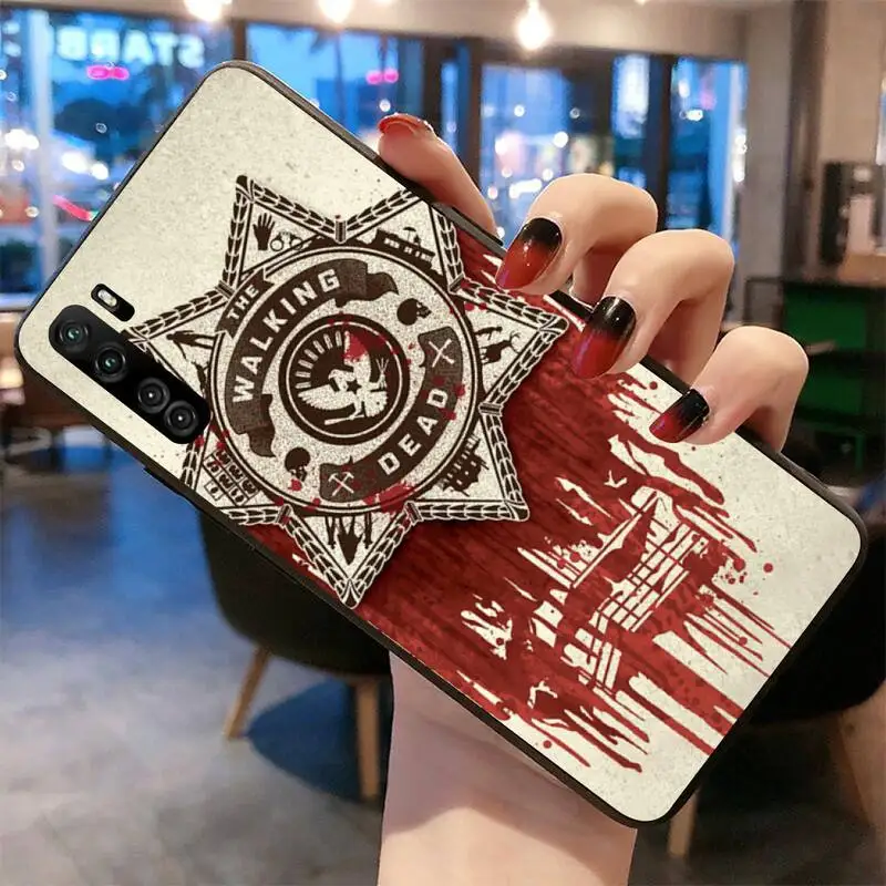 

TV series The Walking Dead Painted Phone Case For Huawei Nova 6se 7 7pro 7se honor 7A 8A 7C Prime2019