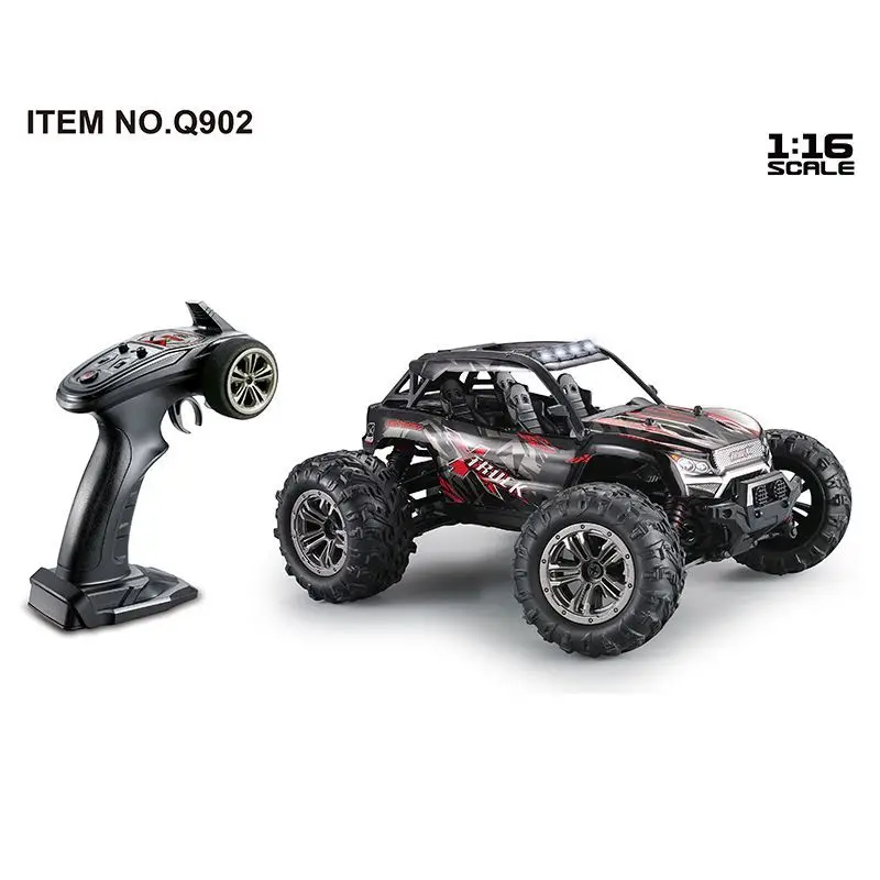

Xinlehong Q902 1:16 Brushless RC Car 4WD Motors Driving Desert Truck Drive Bigfoot Remote Control Car Model Off-Road Vehicle Toy