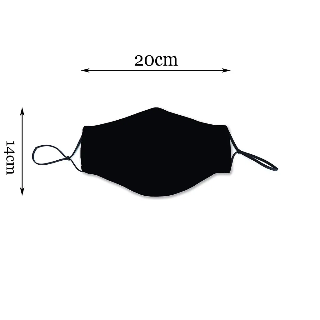 

Washable Reusable 1PC Mask+4 Filters Polyester Face Mask Fashion Adult Solid Colored Filter Mask Mouth Mask With Design Masque