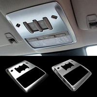 for chevrolet trax 2013 to 2018 car accessories head front reading light lampshade decoration cover trim abs matte mirror 1pcs