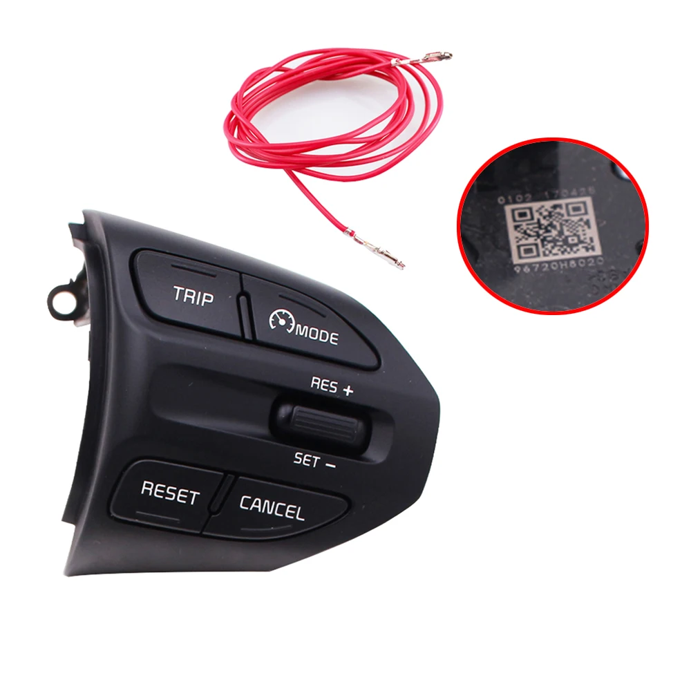 

Fast delivery ! For Kia Rio (K2 ) 2016 2017 2018 2019 2020 2021 cruise control buttons switch steering wheel buttons .