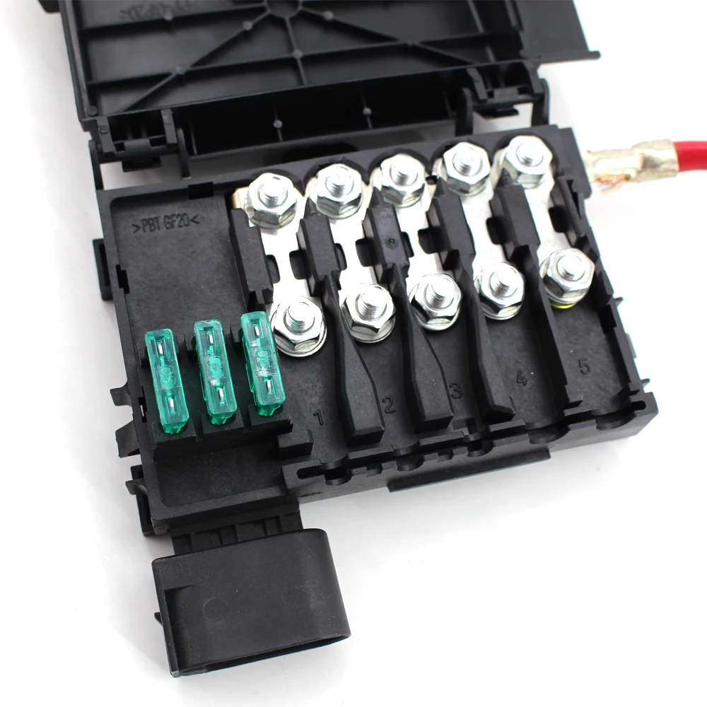 

Useful Fuse Box Battery Terminal For VW Beetle Golf Bora Jetta City Auto Accessories Battery Fuse Box Car Styling