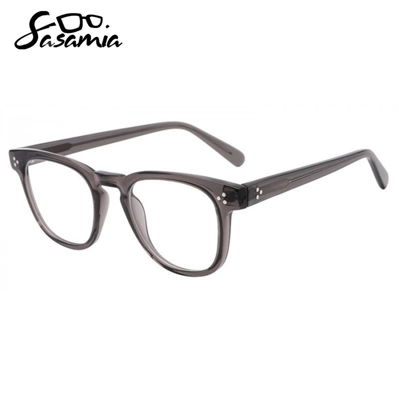 

SASAMIA Round Glasses for Man Eyewear Woman Myopia Eyeglasses Optical Prescription with Clear Lens Computer Glasses Classic