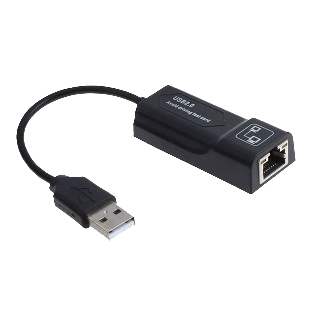 

Адаптер Ethernet с USB 2,0 и Rj45 Lan, сетевая карта к RJ45 Lan Ethernet адаптер для Windows 10 Macbook Xiaomi 10/100 Мбит/с