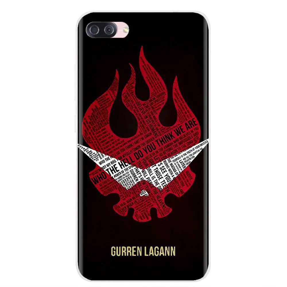 Силиконовый чехол для смартфона с аниме Tengen toppa gurren lagann Motorola Moto G G2 G3 X4 E4 E5 G5 G5S G6 Z Z2 Z3