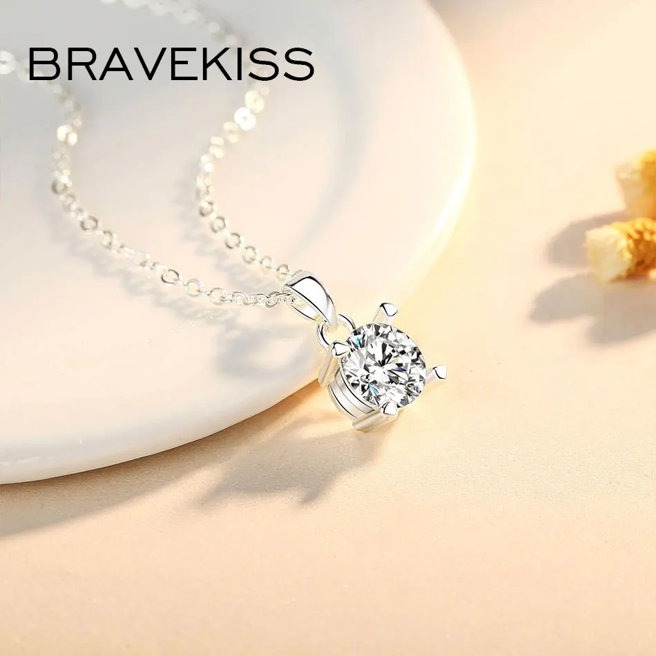 Женское Ожерелье с кулоном фианитами | Украшения и аксессуары