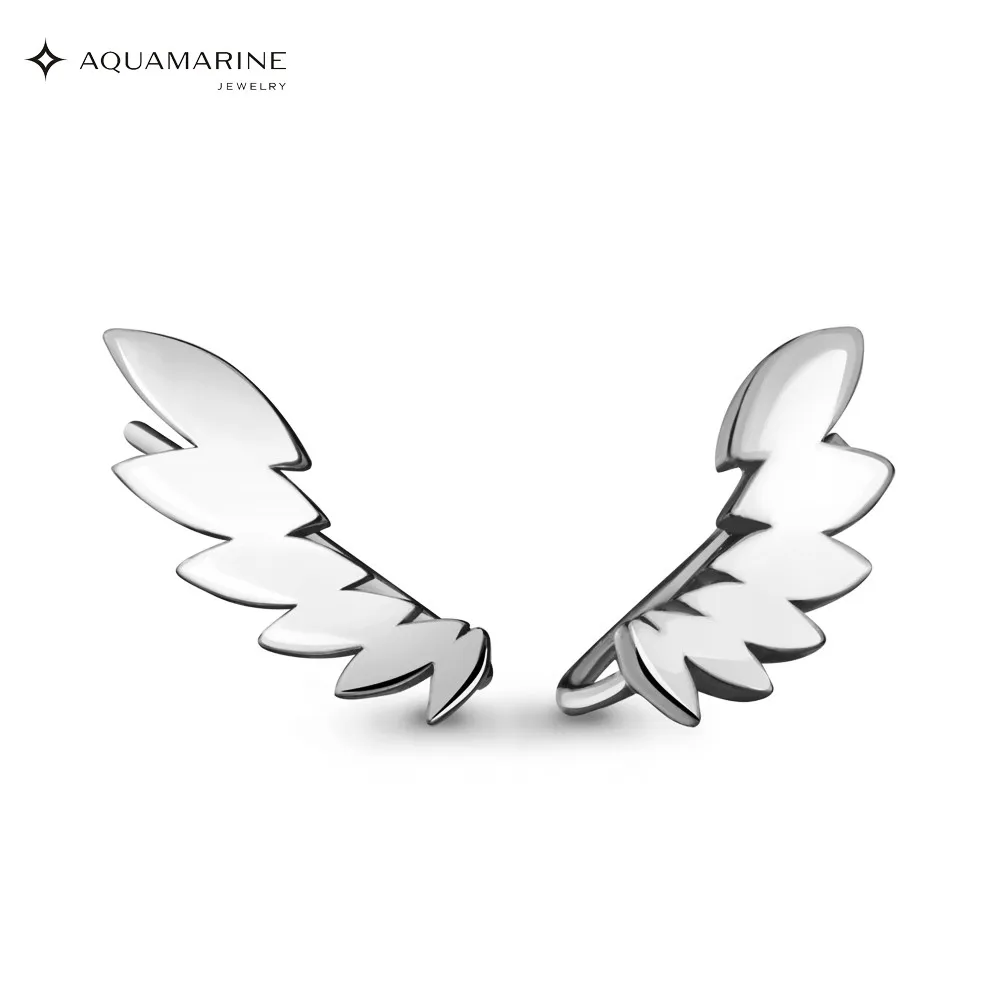 Кафа AQUAMARINE без вставок Серебро 925 пробы | Украшения и аксессуары