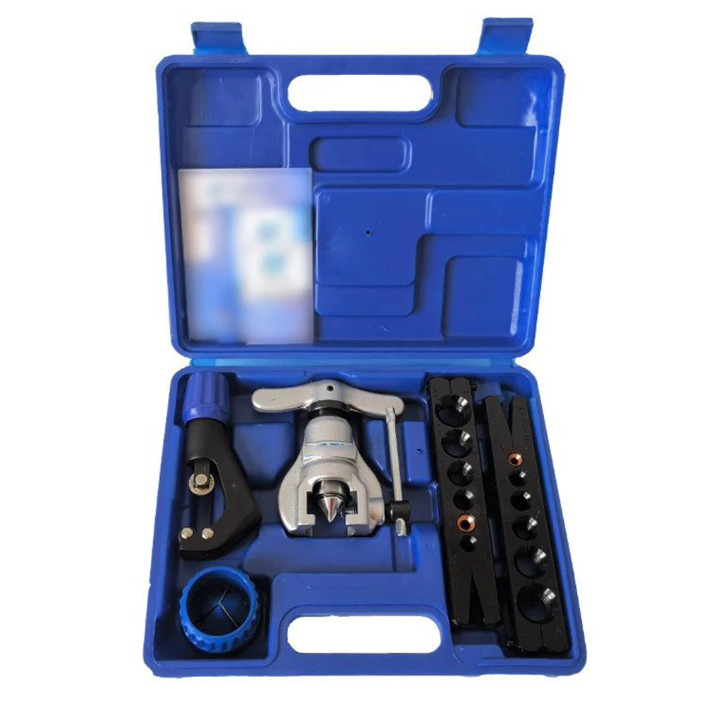 

Tube Flaring Tools Set CT-808Manual Pipe Expander With 45Degree Eccentric Cone Head Expansion Mouthpart Device Tube Flaring Tool