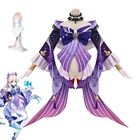 Костюм для косплея Kokomi Genshin Impact Sangonomiya Kokomi косплей парик сексуальный женский наряд полный комплект