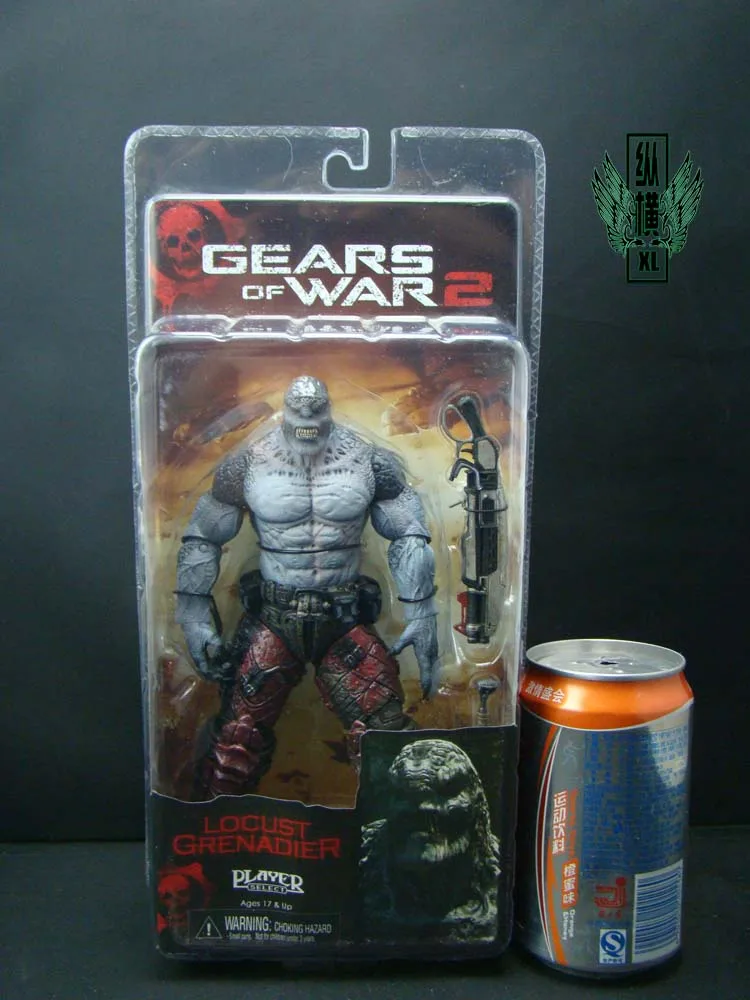 gears of war Locust Grenadier NECA оригинальные новые модели куклы 7 дюймов