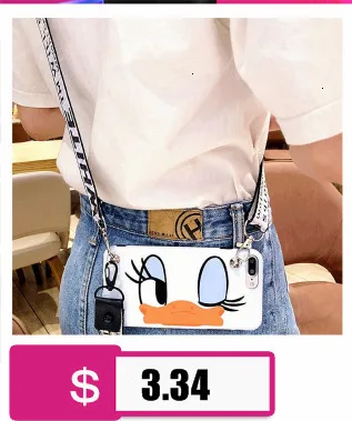 Милый кронштейн hello kitty Cat+ ремешок чехол для iPhone 7 Чехол Xs Max 6 8 Plus X Xr мультфильм розовый Kitty Мягкие ТПУ чехлы для телефонов