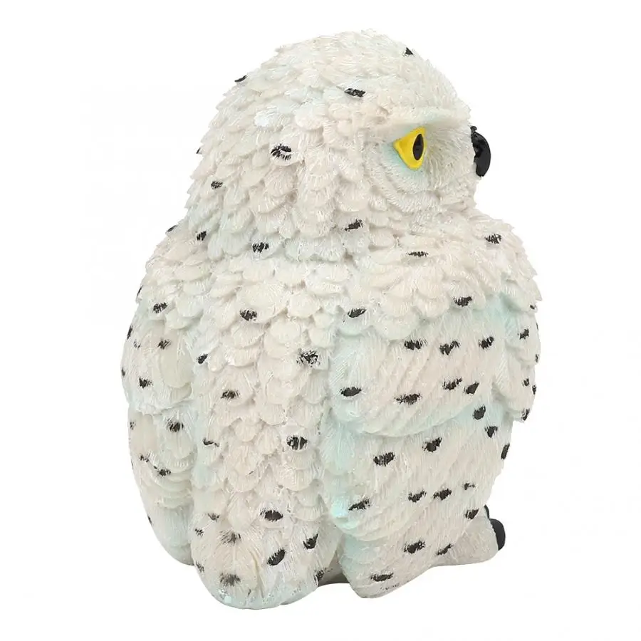 Сказочный Сад искусственная сова украшения миниатюры Смола Имитация Совы