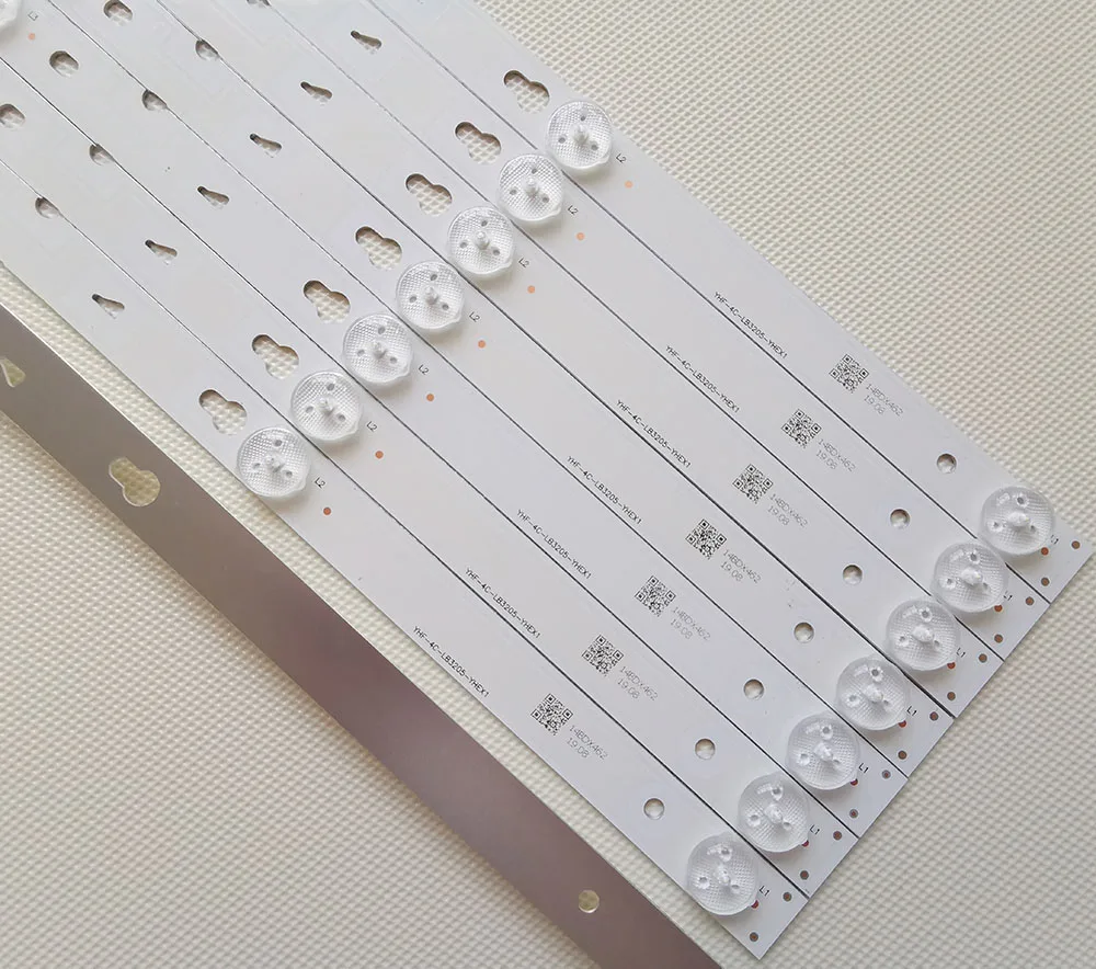 8 шт. светодиодная подсветка для TCL 55 дюймов 57 см 5 светодиодный одов|Светодиодные