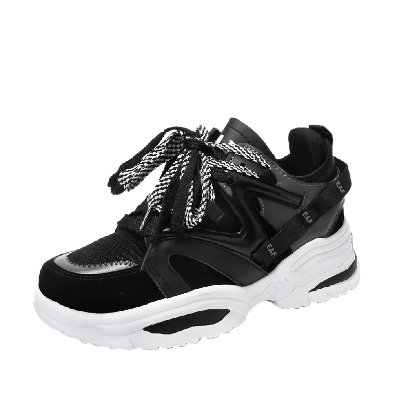 2019 весенние женские кроссовки на толстой подошве разноцветная обувь платформе с