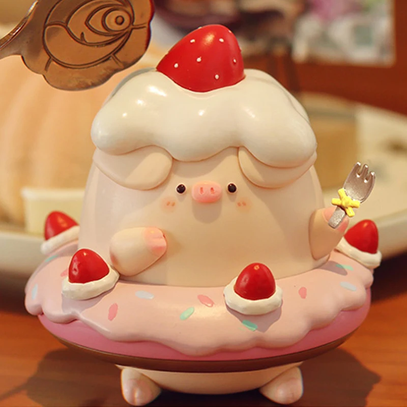 Caja Ciega de Piko Pig, Caja Ciega de postre, bolso de adivinaci&oacute;n, Caja Ciega, juguetes, figuras de Anime, modelo de regalo para ni&ntilde;as, adornos para mu&ntilde;ecas-2