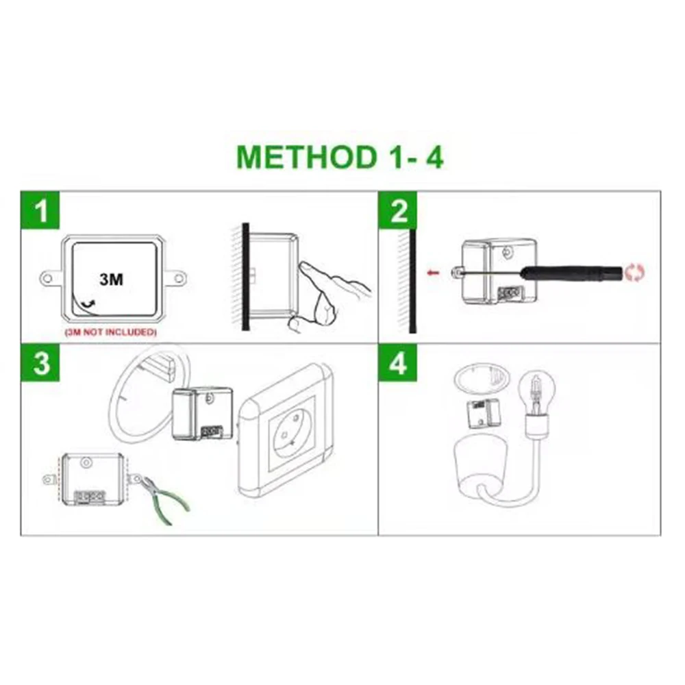 

Smart Home WiFi Switch Socket Remote Control Switch Relay Smart Life/Tuya APP Works with Alexa Google Smart Home Automation