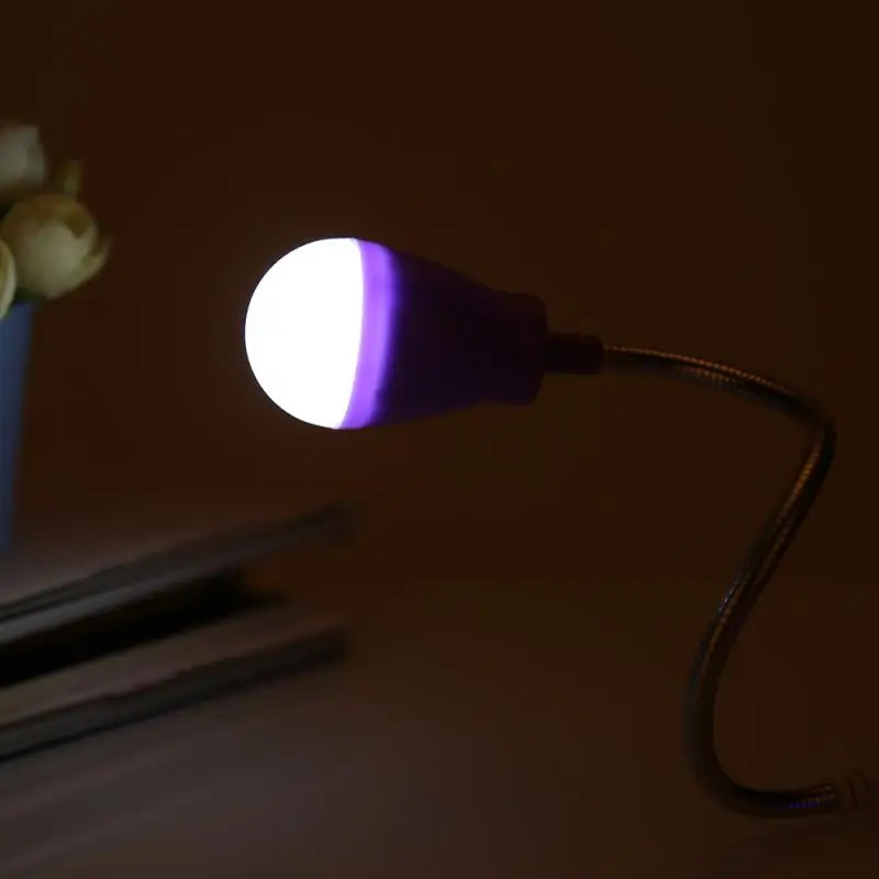 Мини-Настольный светильник, ультра яркий гибкий USB светильник для книг, светодиодный светильник для чтения, ноутбука, ноутбука, компьютера, клавиатуры, светящаяся лампа