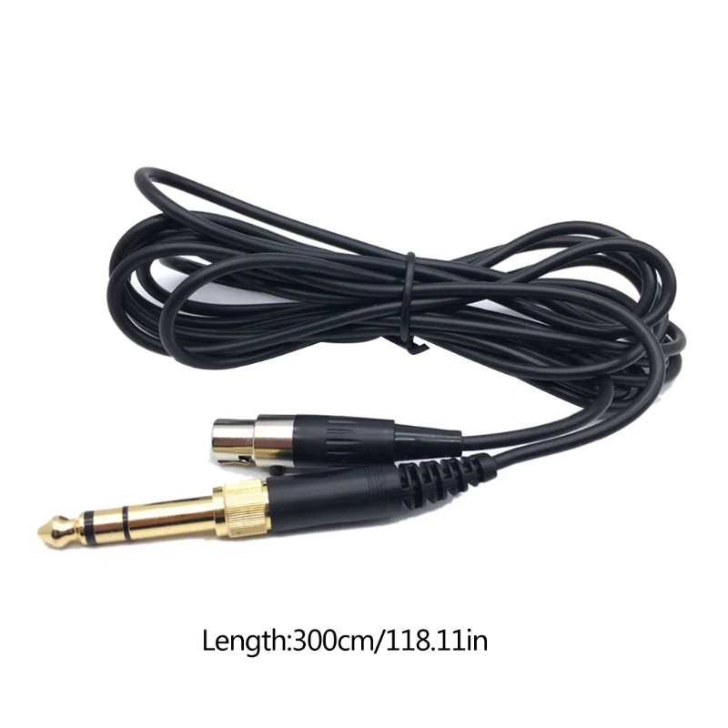 

6.3/3.5mm Jack Headphone Cable Audio Line Cord for AKG Q701 K702 K240 K141 K271 K171 K181 3m