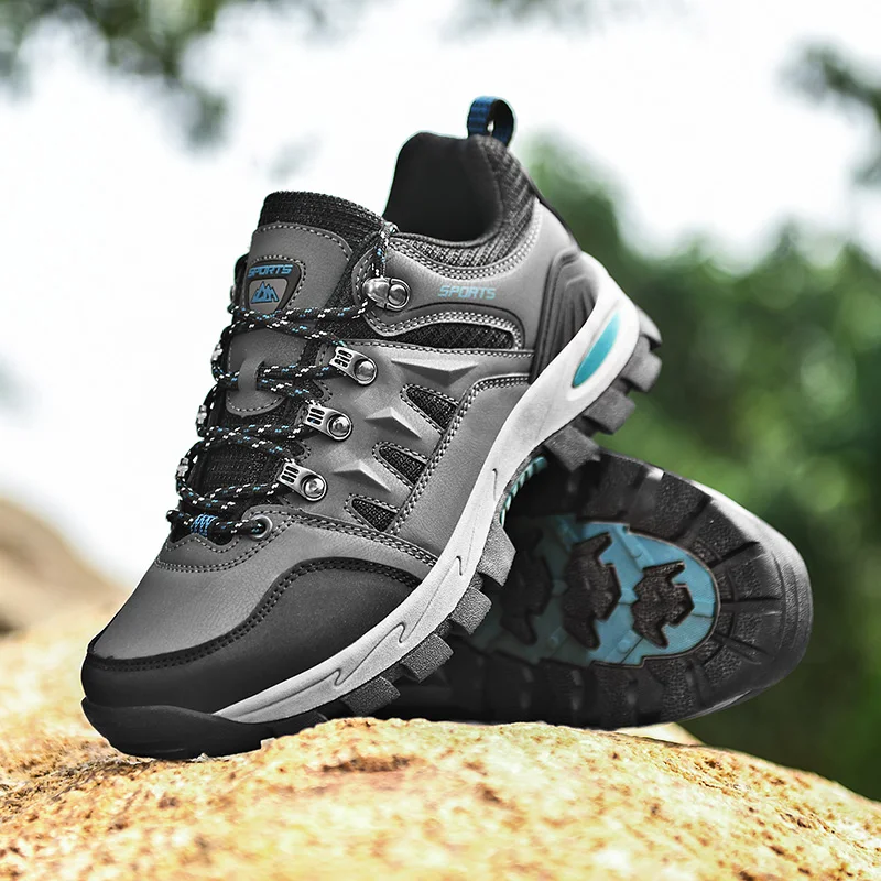 

High Quality Men Hiking Shoes Autumn Winter Outdoor Men Sport Trekking Mountain Boots Sneaker Waterproof Climbing Athletic Shoes