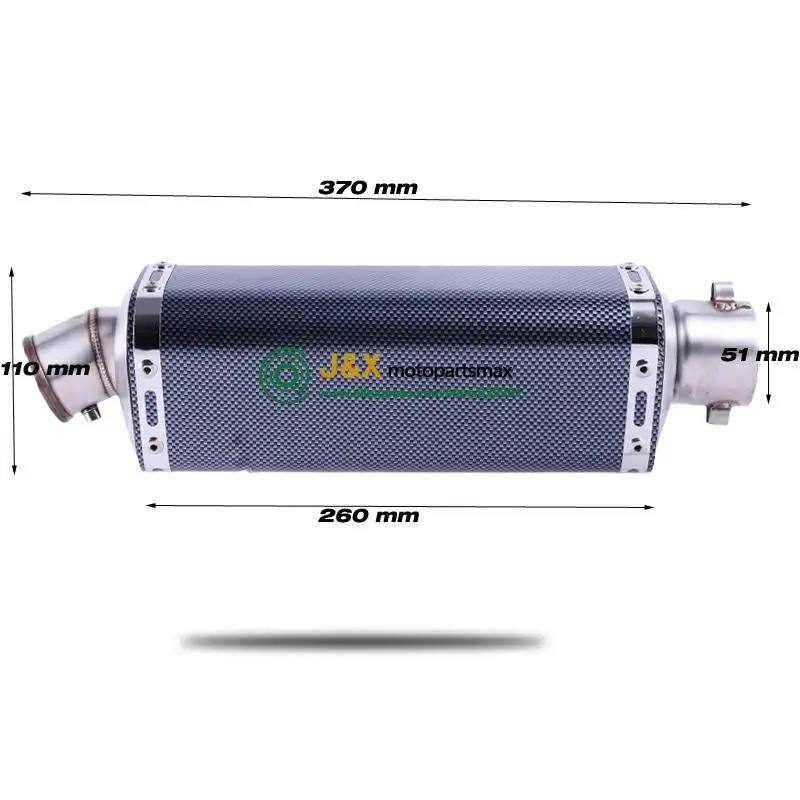 

Motorcycle Full System Exhaust Slip On For Yamaha MT03 MT-03 YZF R3 R25 YZF-R3 YZF-R25 2014 to 2017 Add power 12%