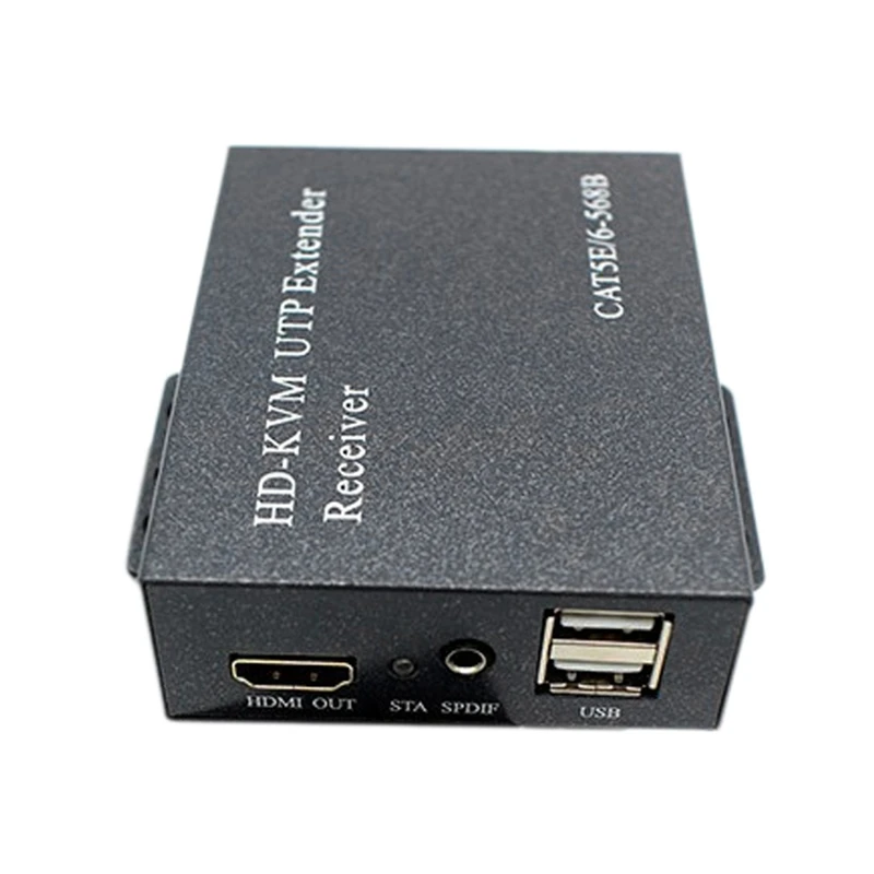 HDMI удлинитель 100 м с KVM переключателем 1080P RJ45 приемник передатчик для PS4 Apple TV