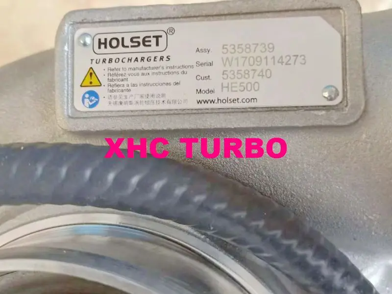 НОВЫЙ ПОДЛИННЫЙ HOLSET HE500WG 5351228 5358739 5358740 Турбокомпрессор для FOTON CUMMINS ISG12 11.8L 430HP 490HP