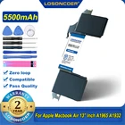 100% Оригинальный LOSONCOER 5500 мАч A1965 Аккумулятор для ноутбука APPLE Macbook Air A1932 A2179 2018 2019 года