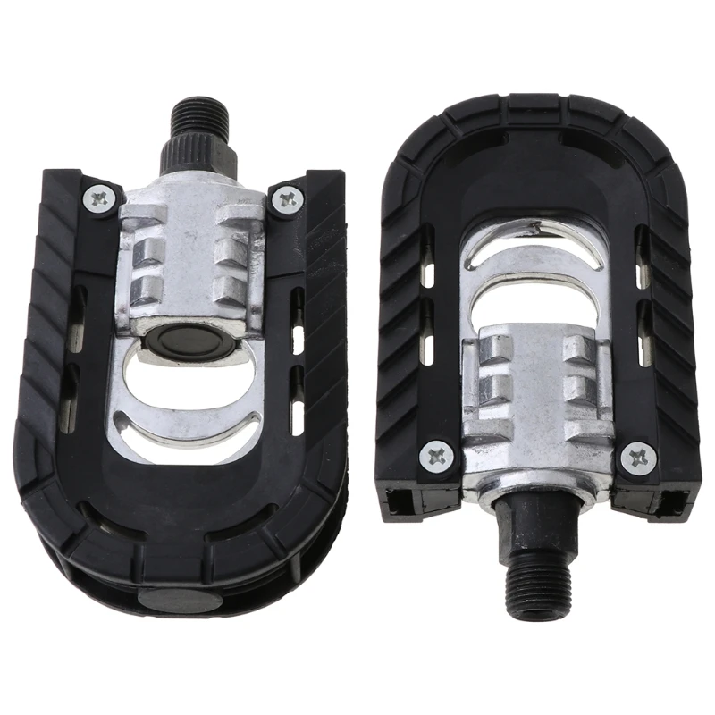 

2 Pcs Folding Bicycle Pedals for Dahon Road Bike Durable Aluminum Alloy Portable