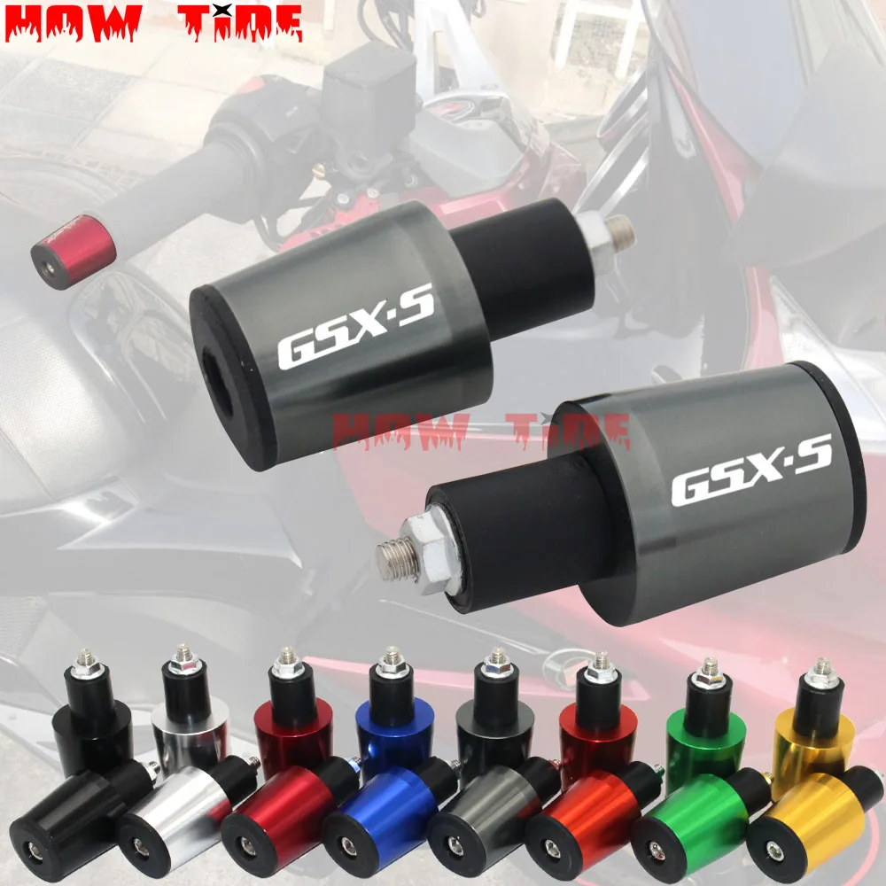 CNC 22 мм ручки руля крышка торца P для SUZUKI GSX S 1000/1000F 2015 2018 S750 2017 2018|Ручки мотоциклов| |