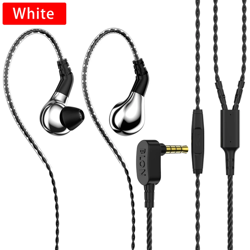 FDBRO Углеродные диафрагмы Динамический драйвер в ухо наушники BL 03 10 мм HIFI DJ