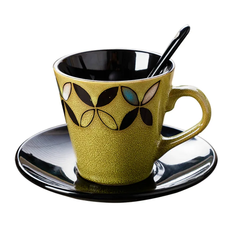 Офис геометрический Nordic Кофе чашка японский Керамика эспрессо чашки глазури Чай