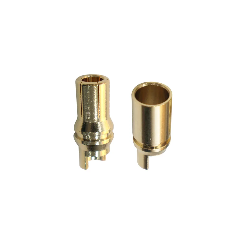 

10mm Gold-plated Connector Male Female Banana Plugs Bullet Connectors