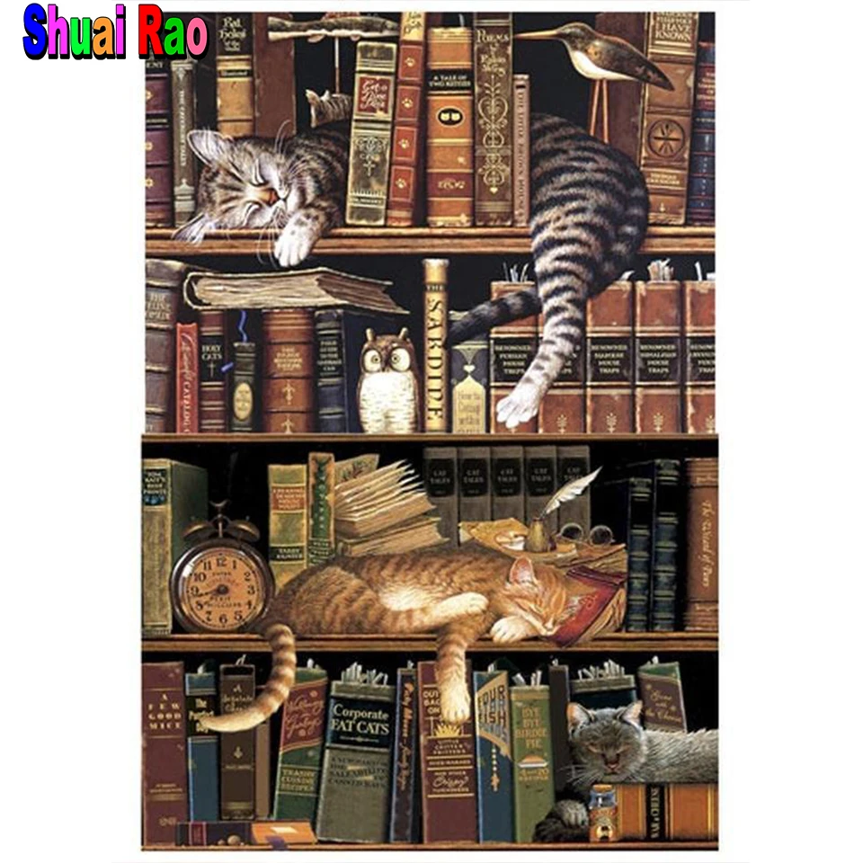 Алмазная вышивка Фредерик Кот | Дом и сад