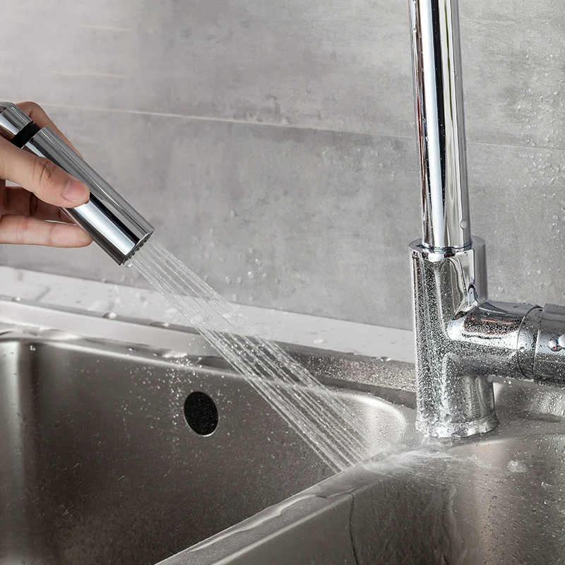 Touch on Kitchen Faucets with Pull Down Sprayer Single Handle Chrome Sensor Faucet Out Mixer Tap | Обустройство дома