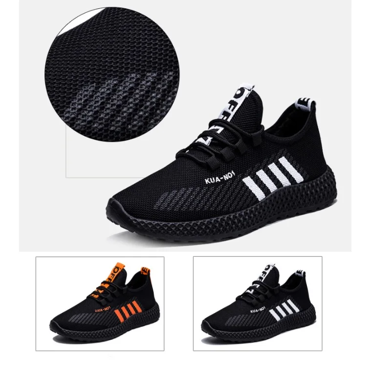Новинка Дышащая мужская обувь Мужские лоферы Обувь для бега tenis masculino Сетчатые