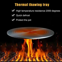 1pc kitchen heat conduction plate with clip space saving multifunctional high quality gas stove heat diffuser converter