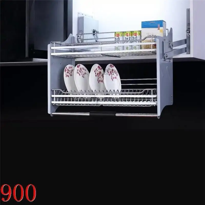 Dish Organizador Cocina аксессуары Organizar Para Armario из нержавеющей стали подвесной органайзер