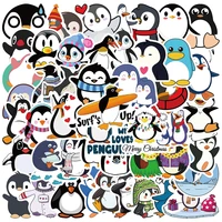 50100 pcs kawaii cute penguinl animals stickers for laptop cool funny cartoon waterproof diy bike guitar fridge motorcycle