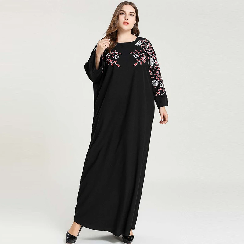 Мода Ближний Восток арабский большой размер женская исламская Турция вышитые с