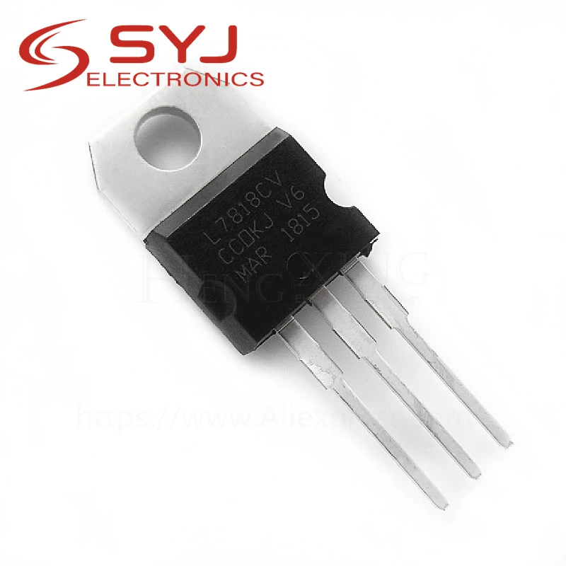10 шт./лот L7818CV TO220 L7818 TO 220 7818 LM7818 MC7818 новый оригинальный в наличии|Интегральные