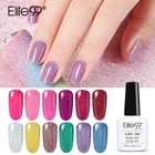 Elite99 10 мл неоновый гель лак для ногтей все для маникюра Полупостоянный УФ верхнее покрытие Гель-лак с блестками цвет Гибридный гель для ногтей