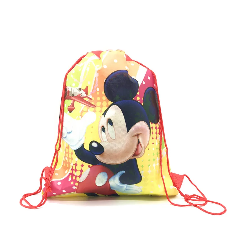 8/16/24/50 шт диснеевский Микки модные Портативный обувь спортивная сумка для